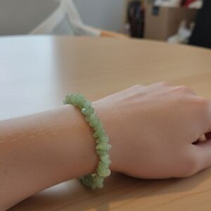 Green Beaded Bracelet
